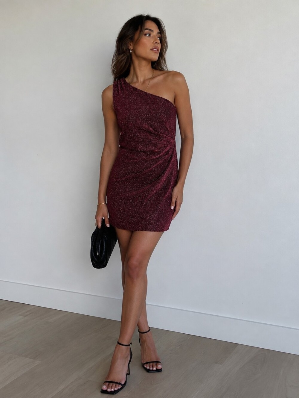 NWT- LAURA Petites one shoulder dress